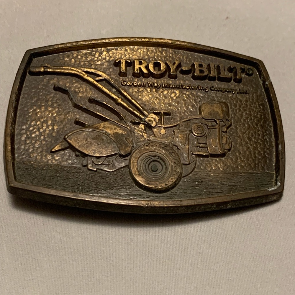 Troy Bilt Tractors Bronze Color Belt Buckle